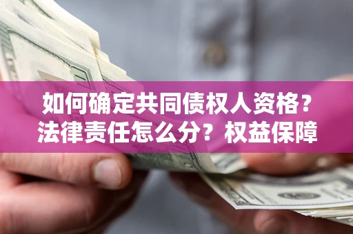 北京如何确定共同债权人资格？法律责任怎么分？权益保障技巧揭秘！