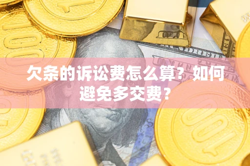 北京欠条的诉讼费怎么算？如何避免多交费？