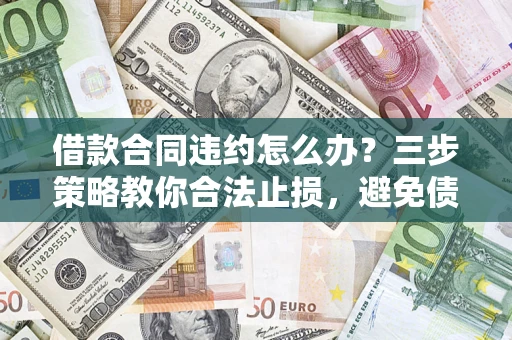 北京借款合同违约怎么办？三步策略教你合法止损，避免债务危机升级