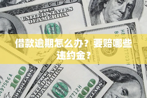 北京借款逾期怎么办？要赔哪些违约金？