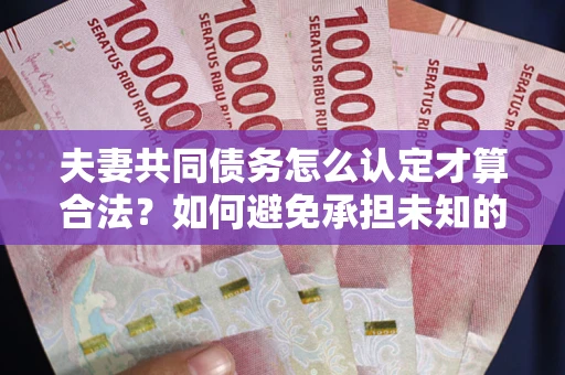 北京夫妻共同债务怎么认定才算合法？如何避免承担未知的债务风险？